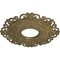 Ekena Millwork Orrington Medallion (Canopies up to 6 1/4"), 22"OD x 6 1/4"ID x 1 3/4"P, Mississippi Mud Crackle CM22ORMMC - alternate 3